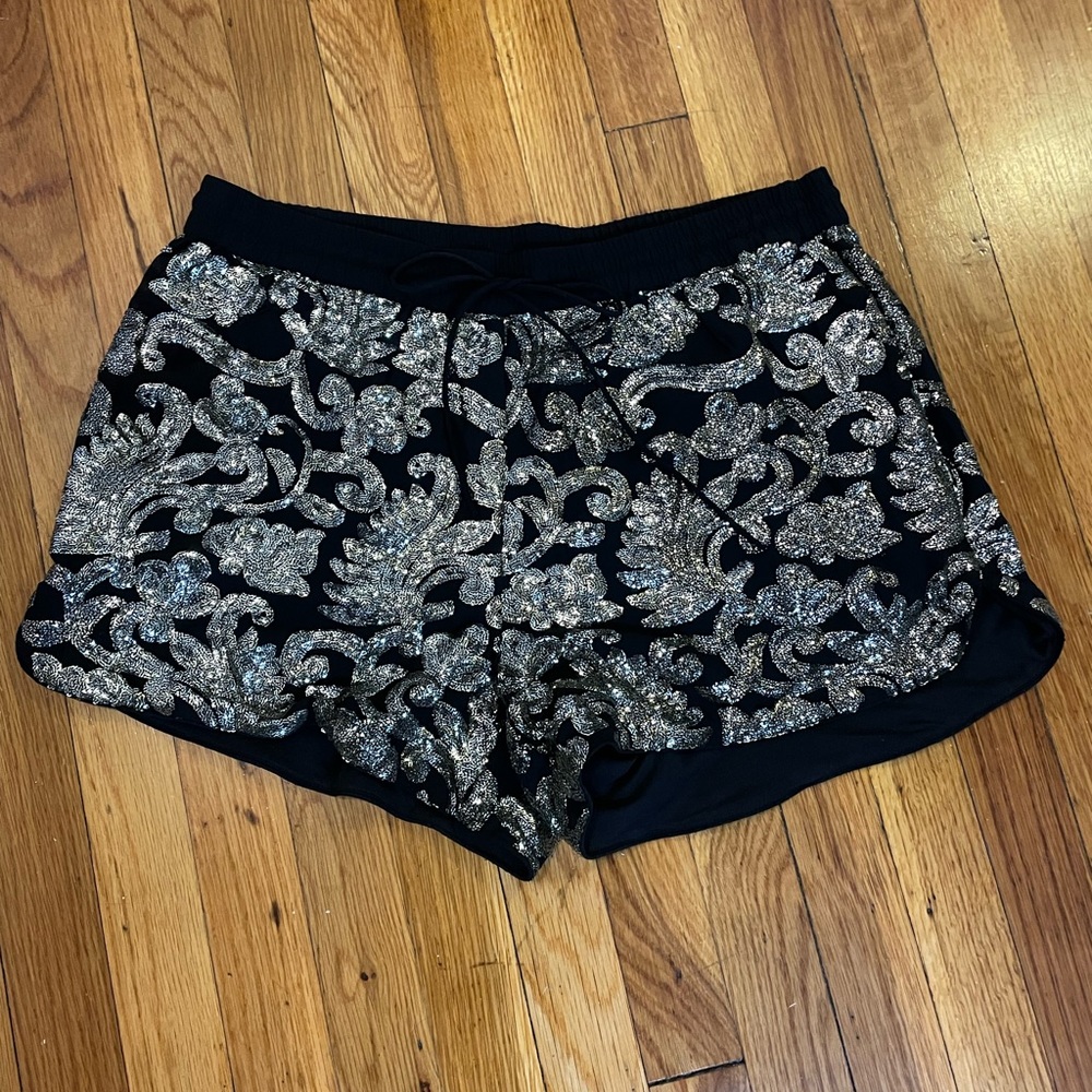 H&M Glitter Shorts